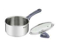 Tefal 16cm 1.5L Casserole with Glass Lid Induction Titanium Non Stick Silver New