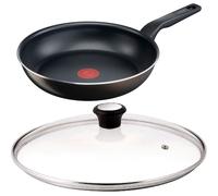 Tefal 30cm XL Intense Frying Pan with Glass Lid Non Stick Titanium Dishwasher
