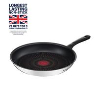 Tefal 32cm Titanium Edition Stainless Steel Frying Pan