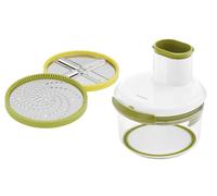 Tefal 5 Seconds Manual Slicer Slicer Vegetable Grater Carrot Cucumber Zucchini Potato Onion Mushroom Apples Stainless Steel Discs K1659004