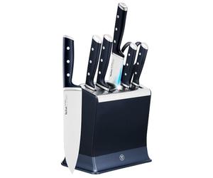 TEFAL 6-Piece Knife Set and Knife Block with Automatic Integrated Sharpener EverSharp Pro 6-Piece Knife Set and Knife Block with Integrated Automatic Sharpener K297S744