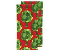 Tefal 94737 Kitchen Towel, Cotton, Artichokes