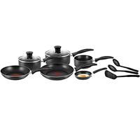Tefal A762S944 Easycare 9-Piece Cookware Set, Black