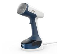 Tefal Access Steam Easy 1400W Handheld Clothes Steamer, White and Blue | 25 g/min Steam Output, 15-Second Heat-Up, 150ml Removable Tank, No Ironing Board, Safe for All Fabrics, DT7170G0