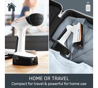 Tefal Access Steam Pocket Handheld Clothes Steamer, Ultra-Compact Design, Foldable Head, 15-Second Ready, 1300W, Steam Output up to 20g/min, Lightweig