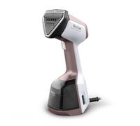 Tefal AeroSteam Elite Handheld Clothes Steamer, Suction technology | Optiflow Suction Technology, 30-Second Heat Up, Door Hook Included, White & Rose Gold, DT9610G0