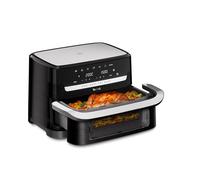 Tefal Airfryer EY9228 Dual Easy Fry Flex 9L with Removable FlexCook Separator, 9 Litre Capacity for up to 8 People, 7 Preset Programs, Choose between 2 Cooking Zones or 1 GiantZone