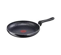 TefaL B3700602 01IZ-EP5 Origins Speckled Frying Pan for All Heat Sources Including Induction, Aluminium, 28 cm, Black