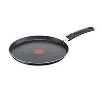 Tefal B55509 Easy Cook and Clean Crepe Pan 25 cm | Non-Stick Coating | Safe | Thermal Signal | Stable Base | Ideal Shape | Healthy Cooking | Black