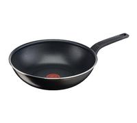 Tefal B55519 Easy CookClean Wok Pan 28cm Non-Stick Coating Thermal Signal Blacke