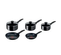 Tefal Bistro B098S544 5 Pcs Non Stick Cookware Pots & Pan Set - Black
