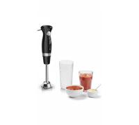 Tefal Black Collection Hand Blender, 2 Speeds, Pulse, 2 stainless Steel Blades, Powerful 450W, Anti-splash Foot, Smoothies, Soups,