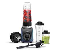 Tefal Blend Up Powerful Mini Blender, Quiet Mode, 8 Auto Programmes, Auto Cleaning Programme, 2 Durable Bottles 0.7L & 0.4L, Smoothies, Protein Shakes, Cocktails, Ice Crush, Hummus, 6 Blades BL19H4G0