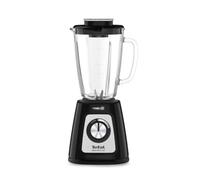 Tefal BlendForce II BL4358 Blender 1.25L 800W Black, Polished Steel - Blender (1.25 L, 1.75 L, Step, Rotary, Blender, Black, Polished Steel)