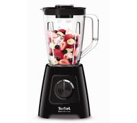 Tefal Blendforce II Blender, 1.75L Plastic Jug, 600W, 4 Removeable Stainless Steel Blades, 3 Programs + Pulse, Black, BL420840