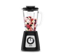 Tefal Blendforce II Blender, 2L Glass Jug, 1.25L Effective Capacity, 800W, 4 Removable Powelix Blades, Smoothie Blender, Ice Crush, 2 Speeds + Pulse K