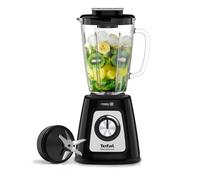 Tefal Blendforce II Blender, 2L Glass Jug, 1.25L Effective Capacity, 800W, 4 Removable Powelix Blades, Smoothie Blender, Ice Crush, 2 Speeds + Pulse