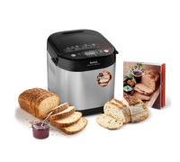 Tefal Breadmaker with Yoghurt Pot Accessory, 15 Hours Delay Start, Kitchen, 20 Auto Programs, Gluten-Free, Sourdough, Pizza Dough, Porridge, Brioche,