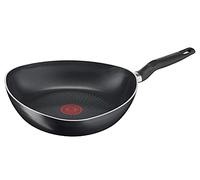 Tefal C26770 Start'Easy Triangle Pan 26 cm Non-Stick Coating Safe Thermal Signal Thermo Fusion Healthy Cooking Suitable for Induction Effortless Cleaning Black