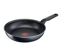 Tefal C38502 XL Force Frying Pan 20 cm, Non-Stick Coating, Durable, Robust, Thermal-Signal, Diffusion Base, Pan Base, Extra Large Shape, Sturdy Handle, Black