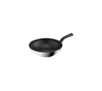 Tefal Comfort Max 28cm Stainless Steel Wok Pan ? Durable Non-Stick Pan with Thermo-Spot Heat Indicator, Induction Compatible Base, Comfortable Grip