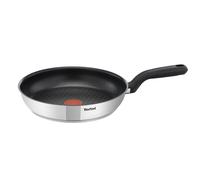 Tefal Comfort Max 30cm Stainless Steel Frying Pan ? Durable Non-Stick Pan with Thermo-Spot Heat Indicator, Induction Compatible Base, Comfortable Grip