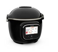 Tefal Cook4me Touch CY912840 Connected Digital Multi Pressure Cooker 6L/Black & Stainless Steel