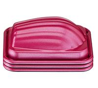 Tefal Creabake Set of 3 Cookie Cutters Creabake, 8.3 cm and 6.5 cm, Non-Stick Coating, Stackable System, Creative Recipes, Easy Baking, Iron Colours