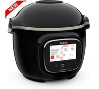Tefal Cook4me Touch CY912840 Connected Digital Multi Pressure Cooker 6L/Black & Stainless Steel