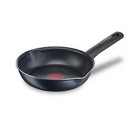 Tefal Day by Day On Frying Pan 20 cm with Titanium Non-Stick, Pouring Tips, Thermo-Signal, Diffuser Base, Deep Shape, Suitable for Gas, Ceramic and Electric, Not Suitable for Induction