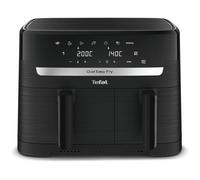 Tefal Dual Fryer without oil, 8.3 L capacity, 2 drawers of 5.2 L and 3.1 L, 7 automatic programs, digital screen, air fryer EY901810