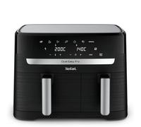 Tefal Dual Fryer without oil, 8.3 L capacity, 2 drawers of 5.2 L and 3.1 L, 7 automatic programs, digital screen, air fryer EY901810