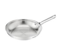 Tefal Duetto On 28 cm Unsealed Frying Pan, Thick Heat Diffusion Base, Comfort Grip, Durable, Suitable for All Hobs, Stainless Steel, B8660634