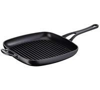 Tefal E2139114 Jamie Oliver Cast Iron Induction Grill pan 25cm x 25cm, 25cm