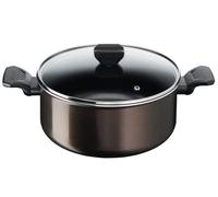 Tefal Easy Cook & Clean B5544602 Cooking Pot 24 cm (4.7 L) with Lid Suitable for All Heat Sources Except Induction