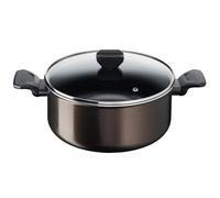Tefal Easy Cook & Clean B5544602 Cooking Pot 24 cm (4.7 L) with Lid Suitable for All Heat Sources Except Induction