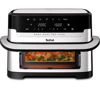 TEFAL Easy Fry Dual Flex EY922DG1 Air Fryer - Stainless Steel & Black, Stainless Steel