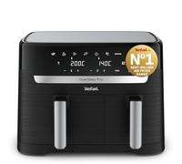 Tefal Easy Fry Dual Zone Digital Air Fryer, 2 Drawers, 8.3L, EY901840, Black