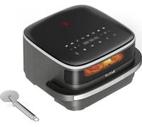 TEFAL Easy Fry FW402HG0 Air Fryer & Pizza Cutter - Black, Black