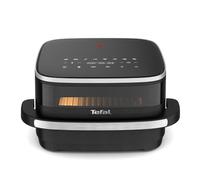 Tefal Easy Fry Pizza Digital Air Fryer, Large Single Drawer with Viewing Window, 4.5L, 8in1, Air Fry, Extra Crisp, Roast, Bake, Reheat, Dehydrate, Non-Stick, Dishwasher Safe Basket, FW4018G0 - Black
