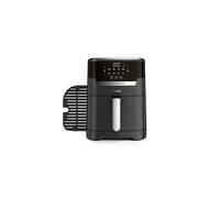 Tefal Easy Fry Precision 2-in-1 Digital Air Fryer and Grill 4.2 Litre Capacity 8 Programs inc Dehydrator Black EY5058, 1550W