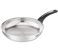 Tefal - Emotion Frying Pan 24 cm - E3010404 - Stainless Steel, Thick Base for Even Heat Distribution - Elegant Design - Sturdy Handle - Induction