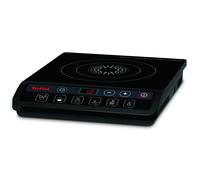 Tefal Everyday Portable Electric Induction Hob, 2 hours timer, 6 functions, 9 power level, 2100W, Kitchen, Student, Cooking, Caravan, Party, Black,