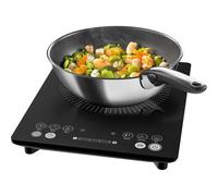 Tefal Everyday Slim IH210840 Mini Induction Hob - Black, Compact, Budget-Friendly & Reliable for Everyday Cooking