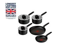 Tefal Excellence Plus 5 Piece Non Stick Aluminium Pan Set