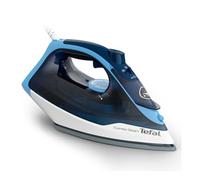 TEFAL Express Steam Iron, 2600W for Fast Heat-Up and Efficient Ironing, True Ceramic Soleplate for Fast Glide, 160 g/minute Steam Boost, Easy-Refilling Water Tank, Anti-Drip Protection, FV2840G0