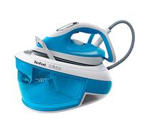 Tefal Express Airglide Steam Generator, Ultrasonic Glide Iron Sole, Calc Clear Technology, Thermostat with Hand Control, Removable Water Tank 1.8 Litres, Eco Stand, SV8002E0