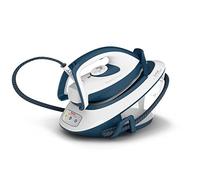 Tefal Express Compact Steam Generator Iron 1.7 L Capacity, 5.7 Bar, 120 g/min continuous steam & 350 g/min steam boost, 2600 Watt, Blue & White SV7110