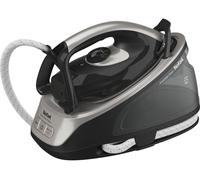 TEFAL Express Easy SV6140 Steam Generator Iron - Black & Grey, Black