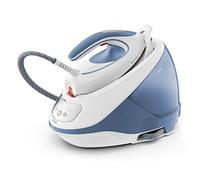 Tefal Express Protect Steam Generator Iron, 2800W, 520g/min Steam Boost, 7.5 Bar Pressure, White & Blue, SV9202